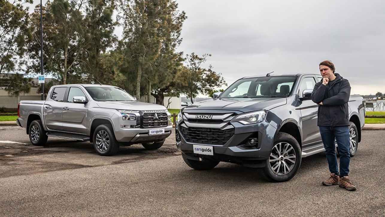 Isuzu D-Max LS-U+ vs Mitsubishi Triton GLS Dual